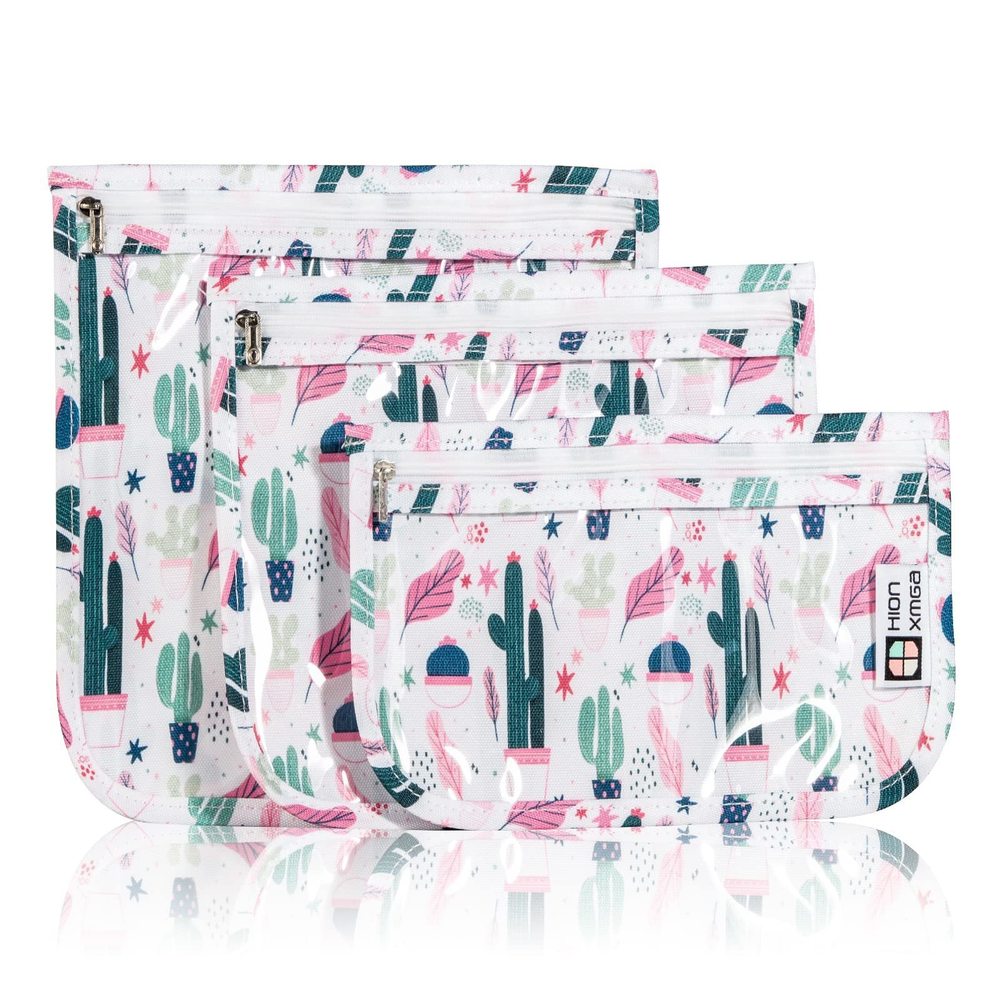 Tsa Approved Toiletry Bag, Set Of 3 Clear Travel Toiletry Bag Quart Size😘